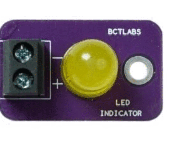 10mm Diffused Yellow LED Indicator Module