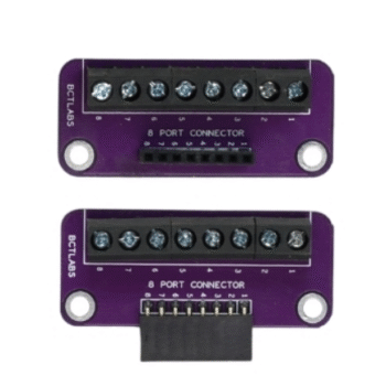 8-Port Straight & 8-Port Right Angle Connector Module