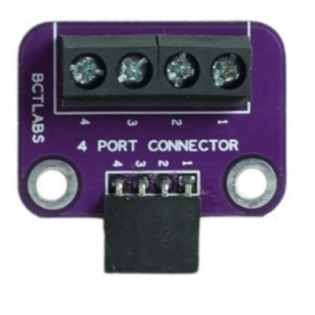 4-Port Right Angle Connector Module