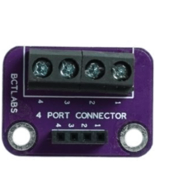 4-Port Straight Connector Module